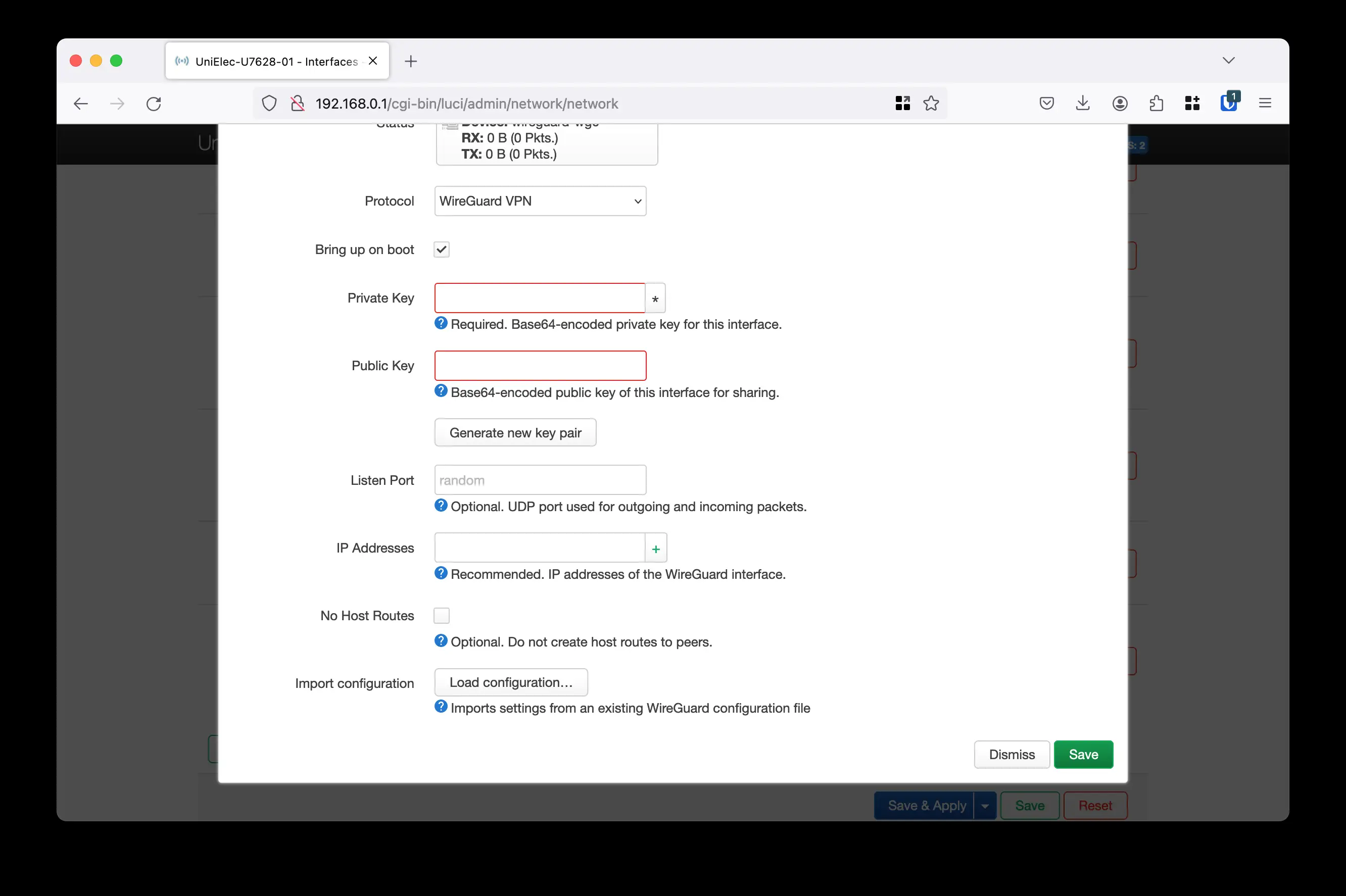 Wireguard VPN Configuration